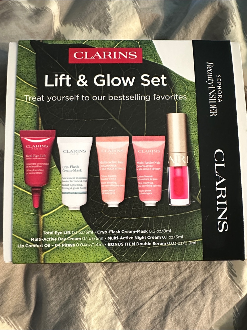 🆕 Clarins Lift & Glow Set - brand new